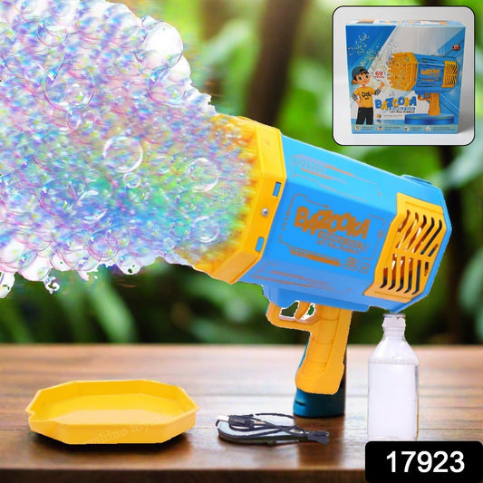 69 Holes Big Rechargeable Bubble Gun Powerful Machine Toy for Kids and Adults signaturekarts