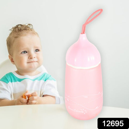 Unique Shape Premium Plastic water bottle With Dori (1 Pc / 550 ML) signaturekarts