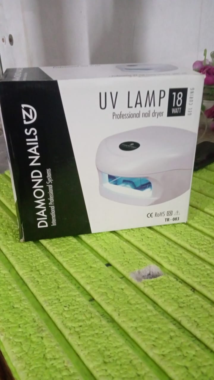 18W LED UV Lamp Nail Dryer Gel Nail Lamp Nail Polish Curing Lamp (1 Pc) Signaturekarts