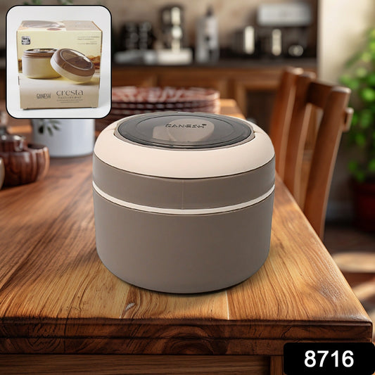 Cresta Food Insulated Airtight Leak-Proof Lunch Box with Spoon signaturekarts