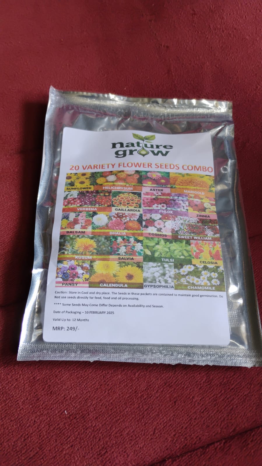 Seeds 20 Varieties of Flower Seeds Combo (1 Pkt / 20 Varieties) Signature kart