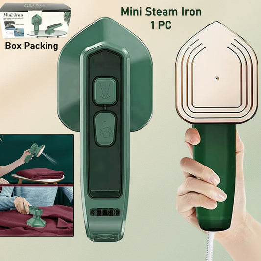 Mini Steamer & Iron: 2-in-1 Portable Travel Friendly signaturekarts