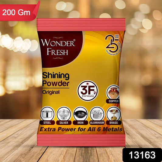 Shining Powder Cleans Polishes Copper Brass Silver Aluminum Iron Steel Removes 200 GM signaturekarts