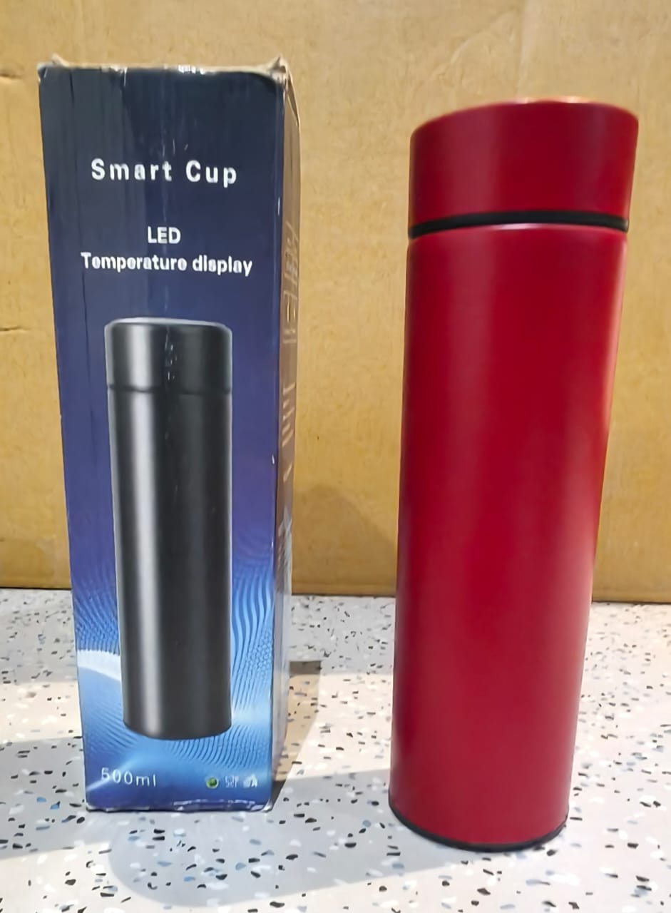 Red Vacuum Insulated Water Bottle (1 Pc / 500ML) Signature Kart