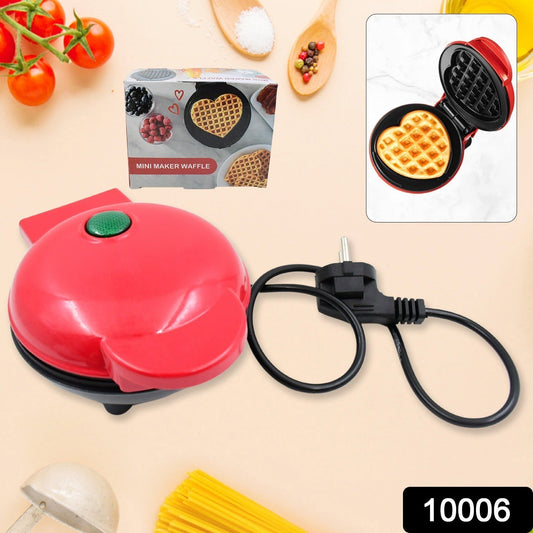 Mini Waffle Maker Machine – Non-Stick Quick Breakfast Tool Signature Kart