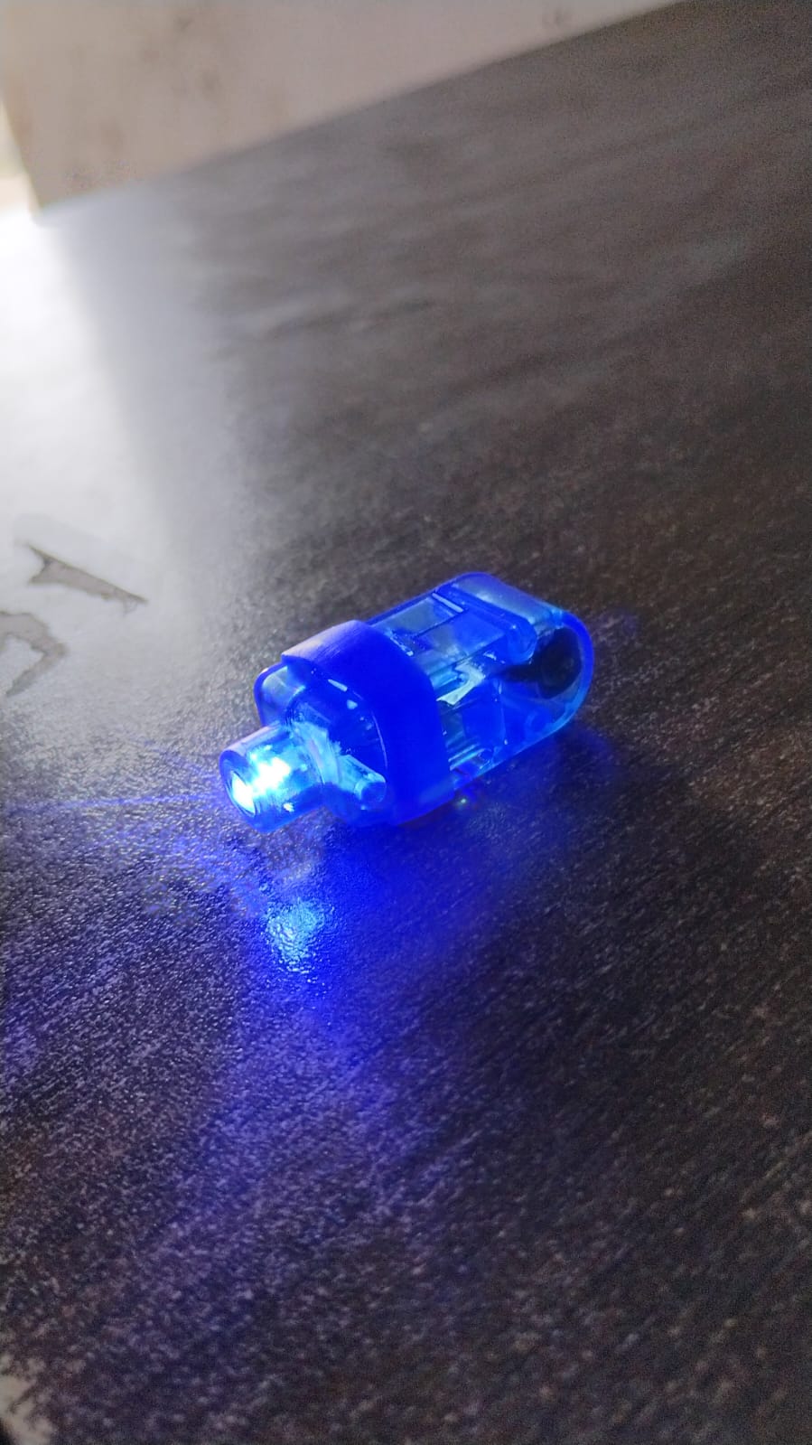 Light up Finger Tips, Clear Mini Rings, LED Glow Ring with Elastic Band (1 Pc) Signaturekarts