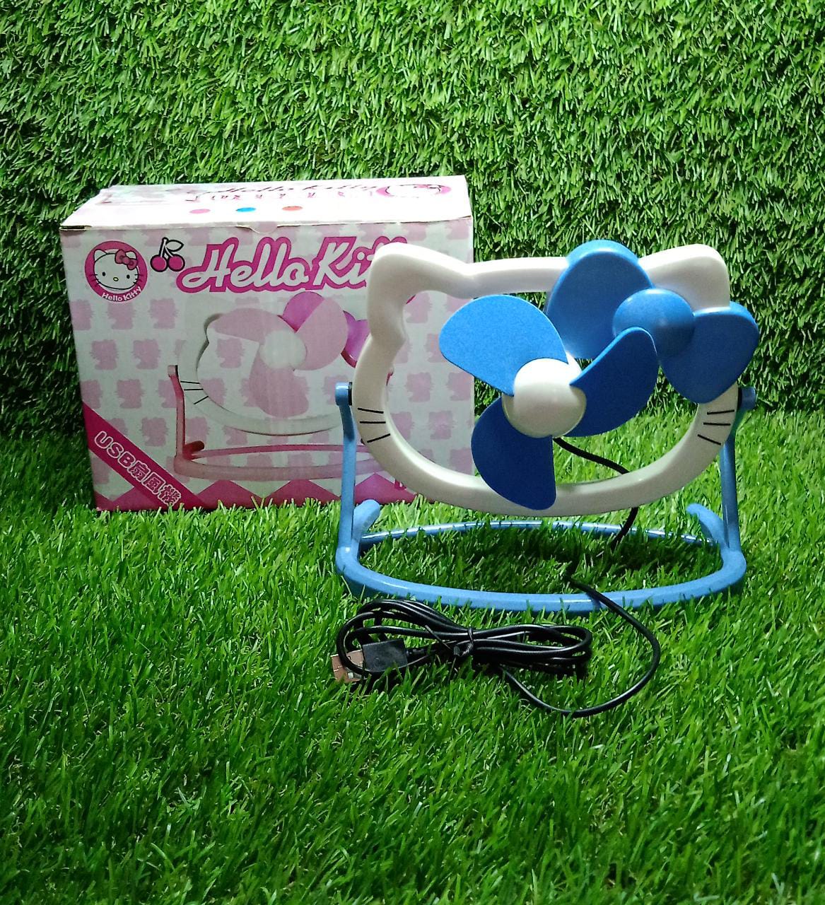 USB Mini Fan: Cute, Quiet & Portable Desk Buddy (Battery Not Included) signaturekarts