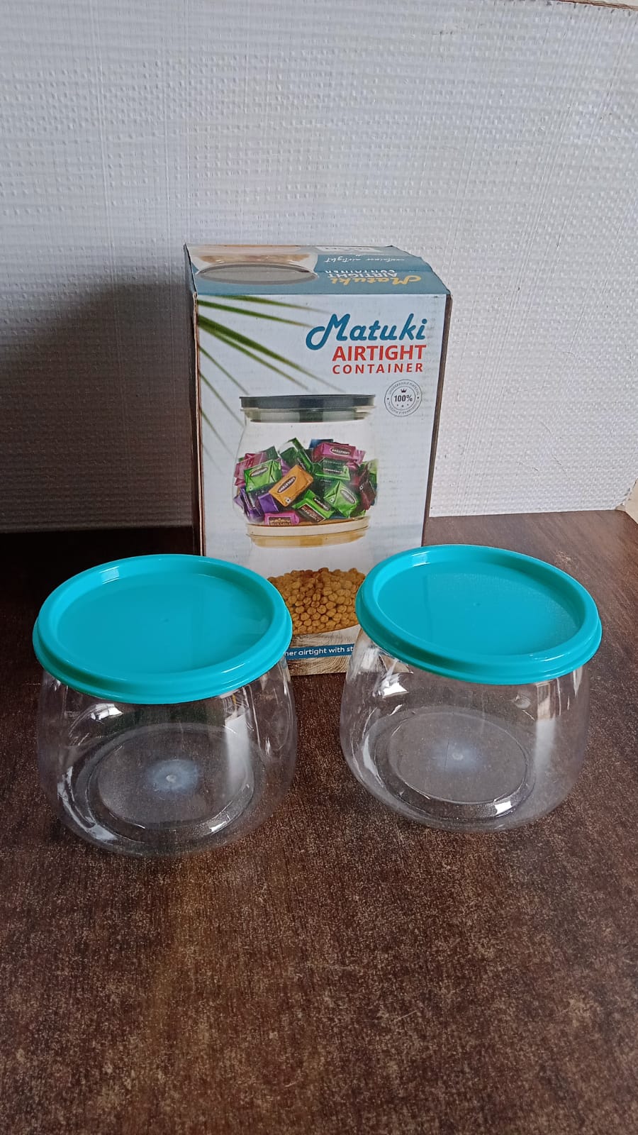 Airtight Storage Containers Set Approx 900ML (2 Pc) Signature Kart