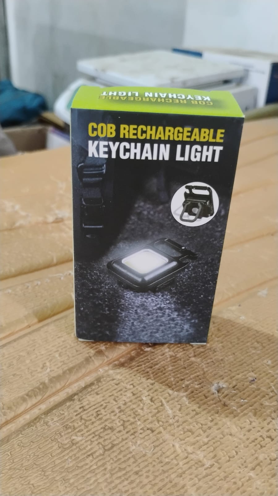 Mini Rechargeable Keychain Flashlight - 4 Light Modes Folding Bracket & Magnetic Base signaturekarts