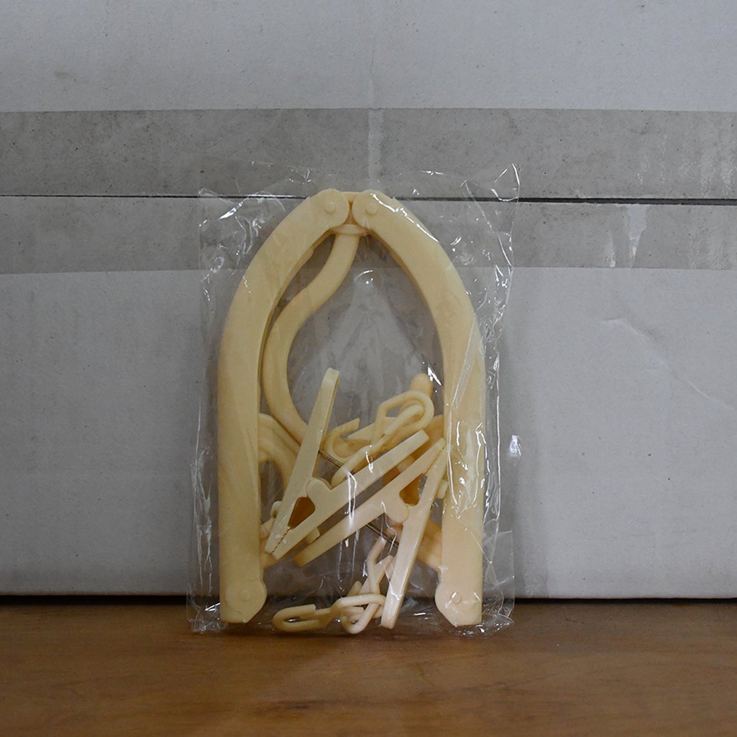 Multipurpose Foldable Cloth Hanger with Dual Clips (1 Pc) signaturekarts