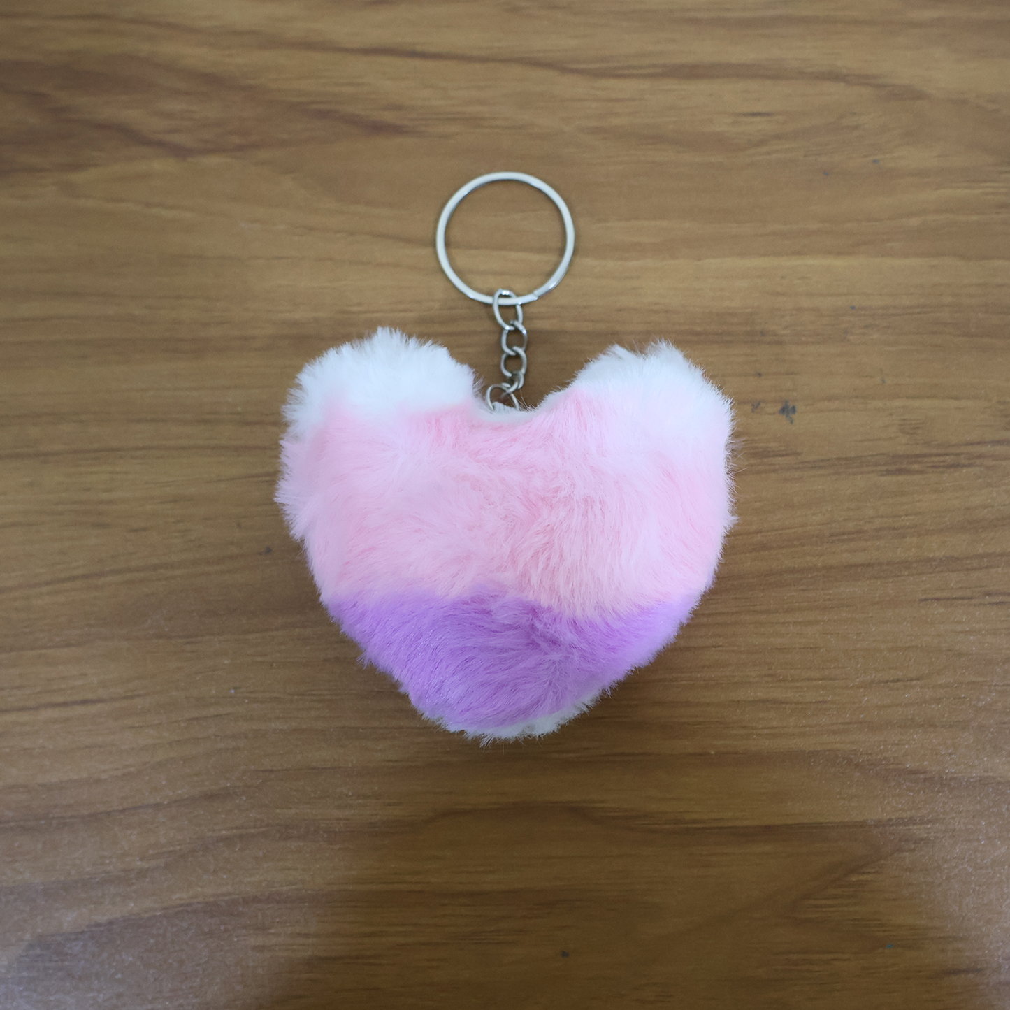 Soft Plush Cute Heart Keychain - 1 Pc The Morsignaturekarts