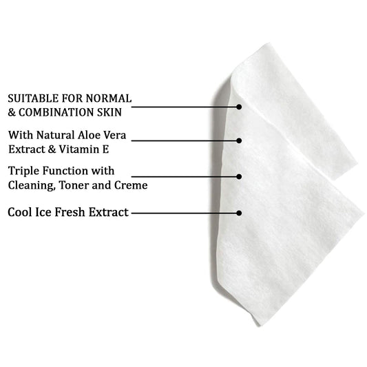 Refreshing Wet Wipes For Face Facial Cleansing Refreshing Skin Hydration Soothing For Skin Ph Balance Alcohol Free Nourishing With Fruit Extract 25 Wipes - signaturekarts.com