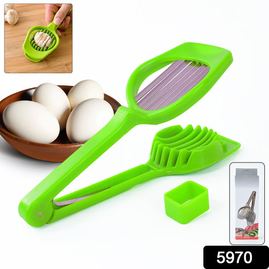 Multipurpose Slicer with Seven Blades Stainless Slicer for Strawberry Tomato Cutter signaturekarts