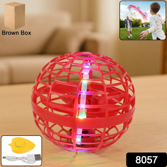 Flying Ball Toys, USB Rechargeable Built-in RGB Lights 360°Rotating Magic Controller signaturekarts