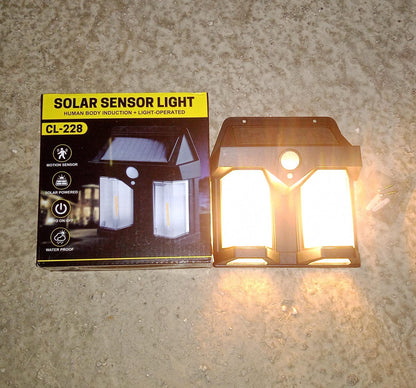 Outdoor Solar Wall Lamp Waterproof High Quality Induction Garden Night Lamp 1 Pc signaturekarts