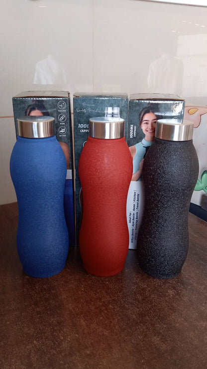 Stainless Steel Water Bottle (1000ML / Mix Colour / 1 Pc / Crocodile) Signature kart