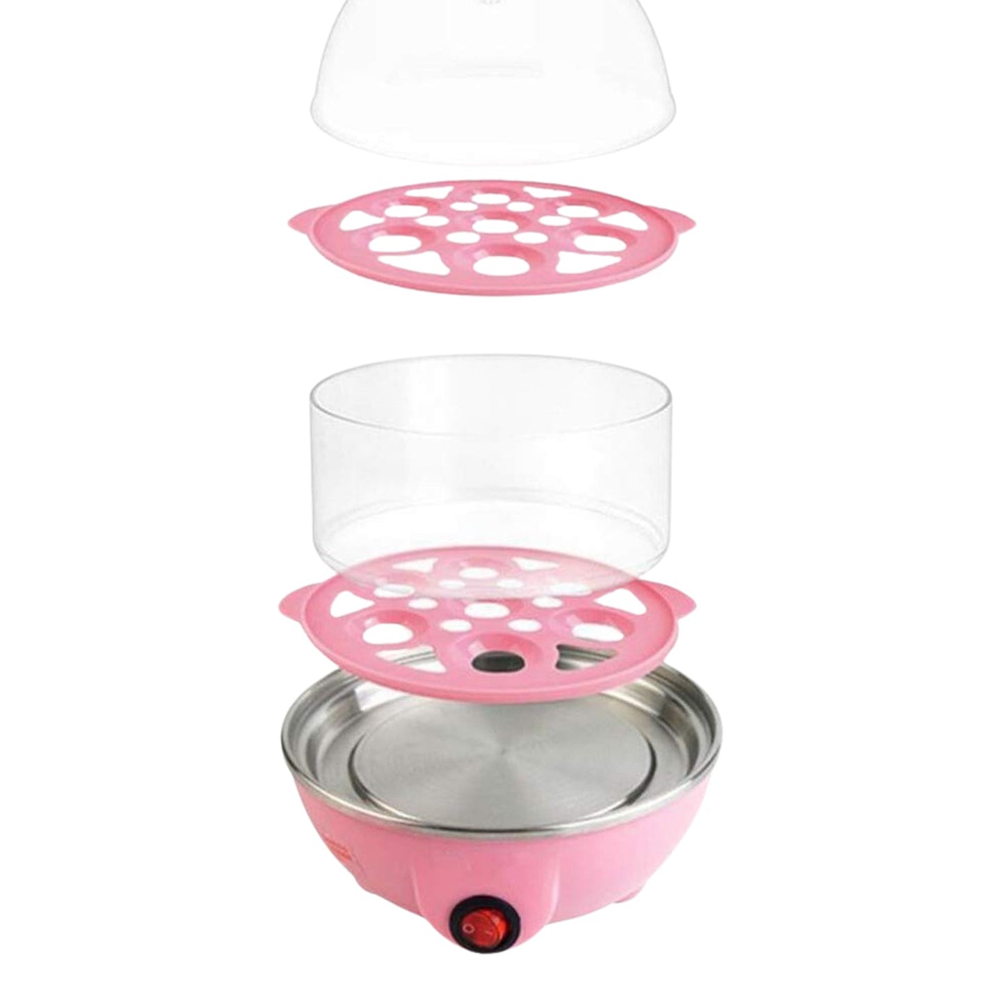 Egg Boiler / Poacher / Cooker / Electric Steamer (2 Layer) Signaturekarts