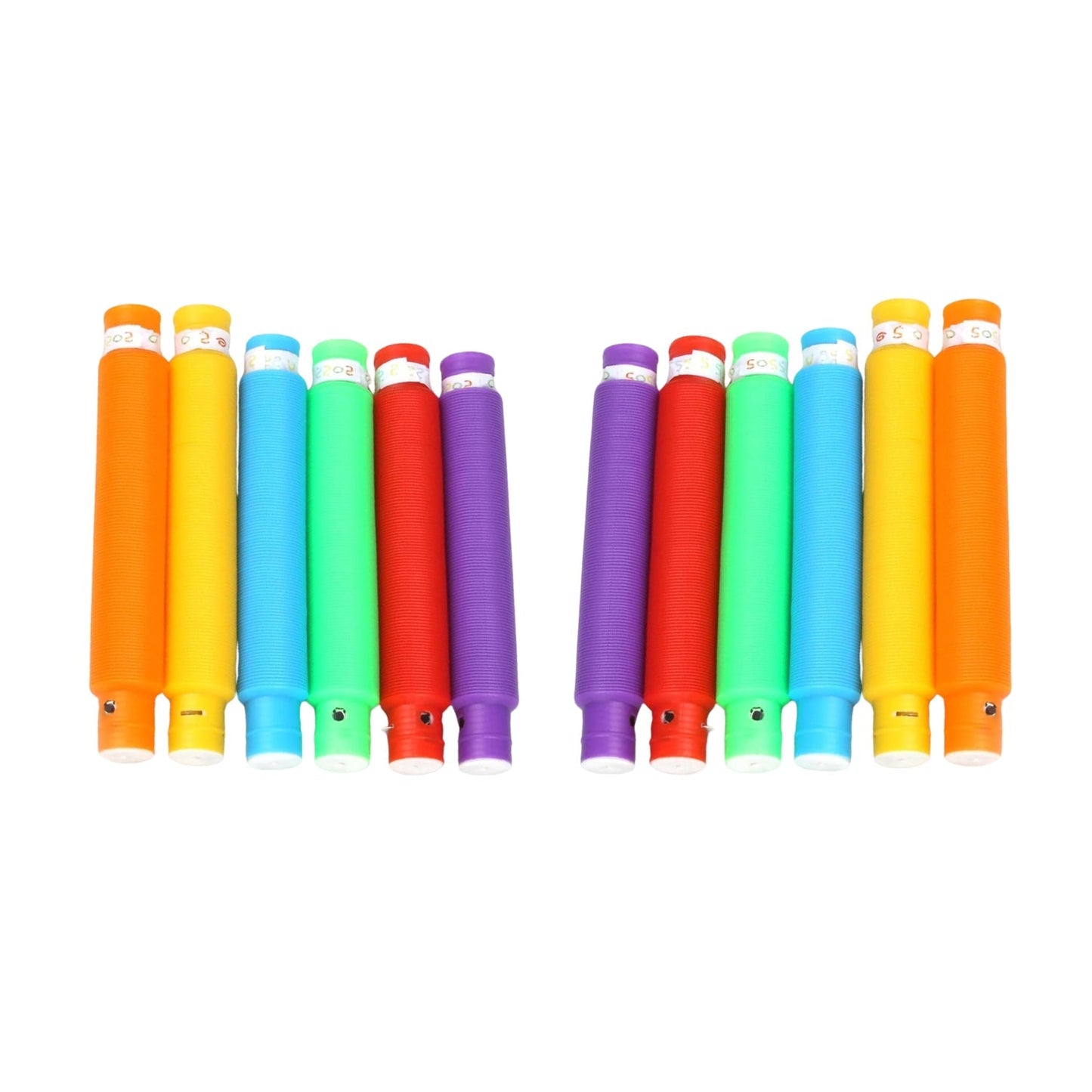 Colourful Tubes Sensory Toys Stretch Fidget Tube Toys Pull Tubes Fidget Toys Your Brand