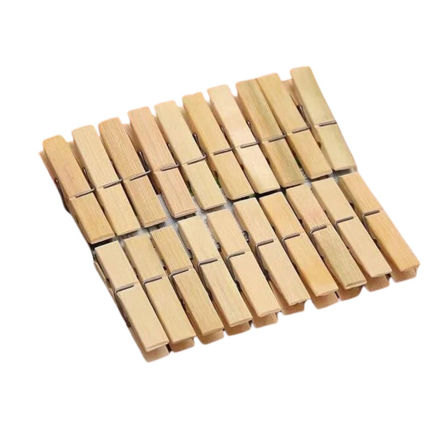 Wooden Heavy Clips – Clothespins, Craft Clips for Arts & Crafts (20 Pieces) Signature Kart