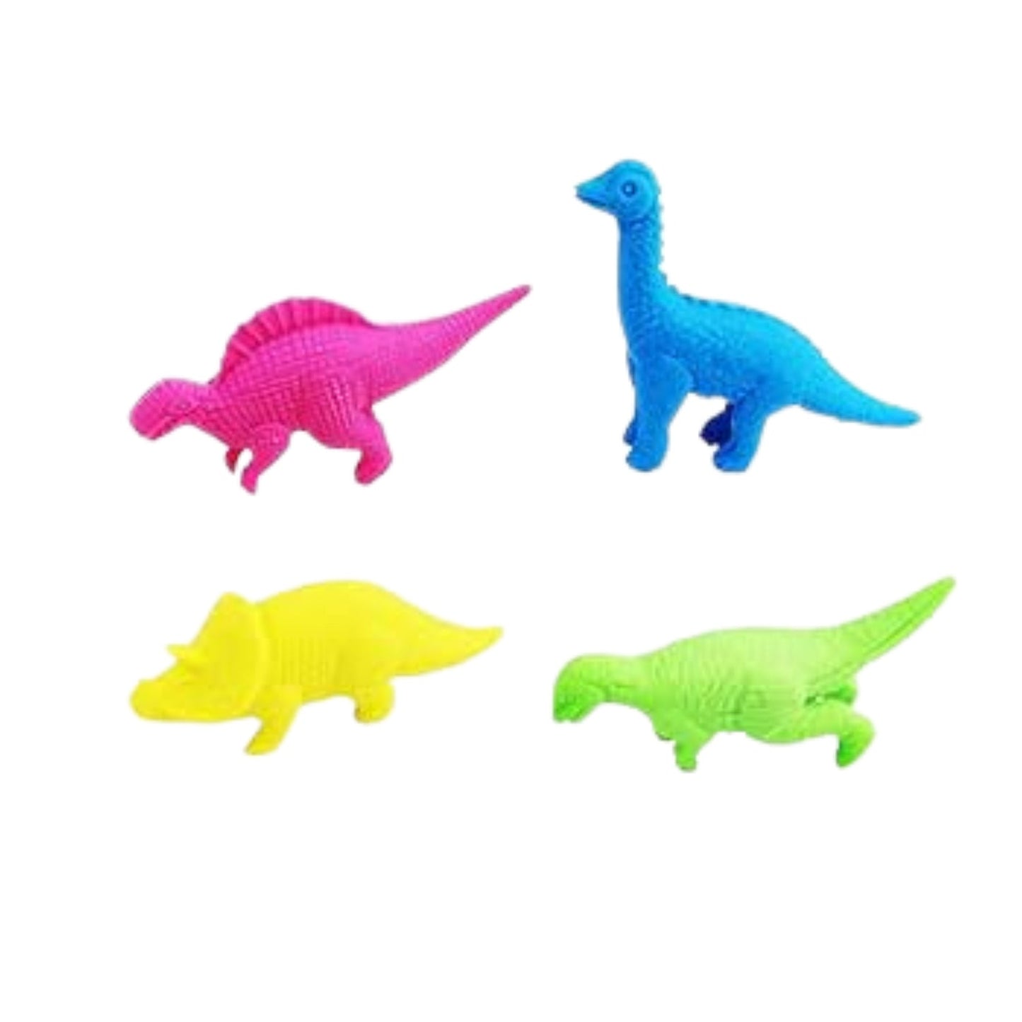 Small Dinosaur Shaped Erasers (4 Pc): Animal Erasers for Kids (School Supplies) signaturekarts