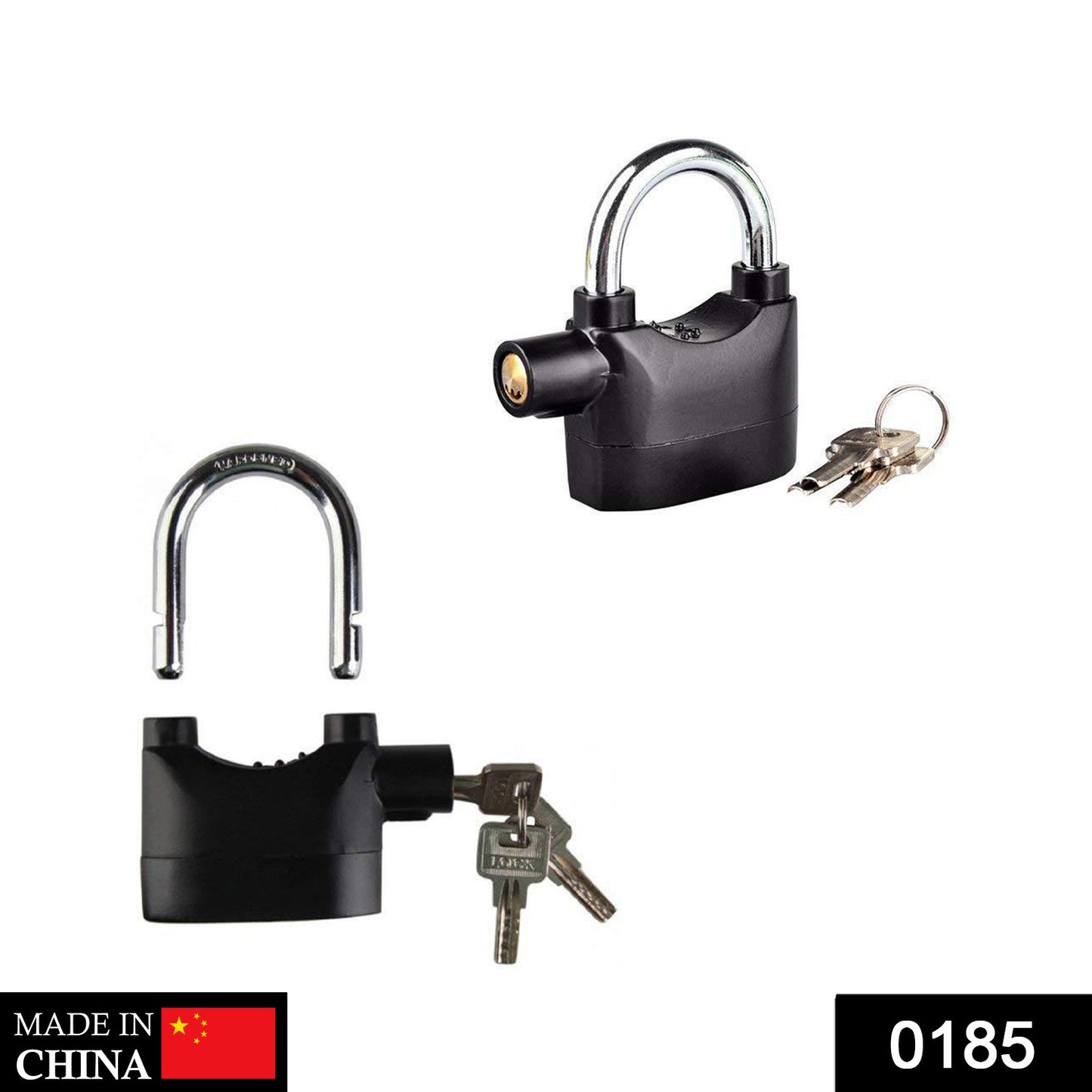 Anti Theft Security Pad Lock with Smart Alarm signaturekarts