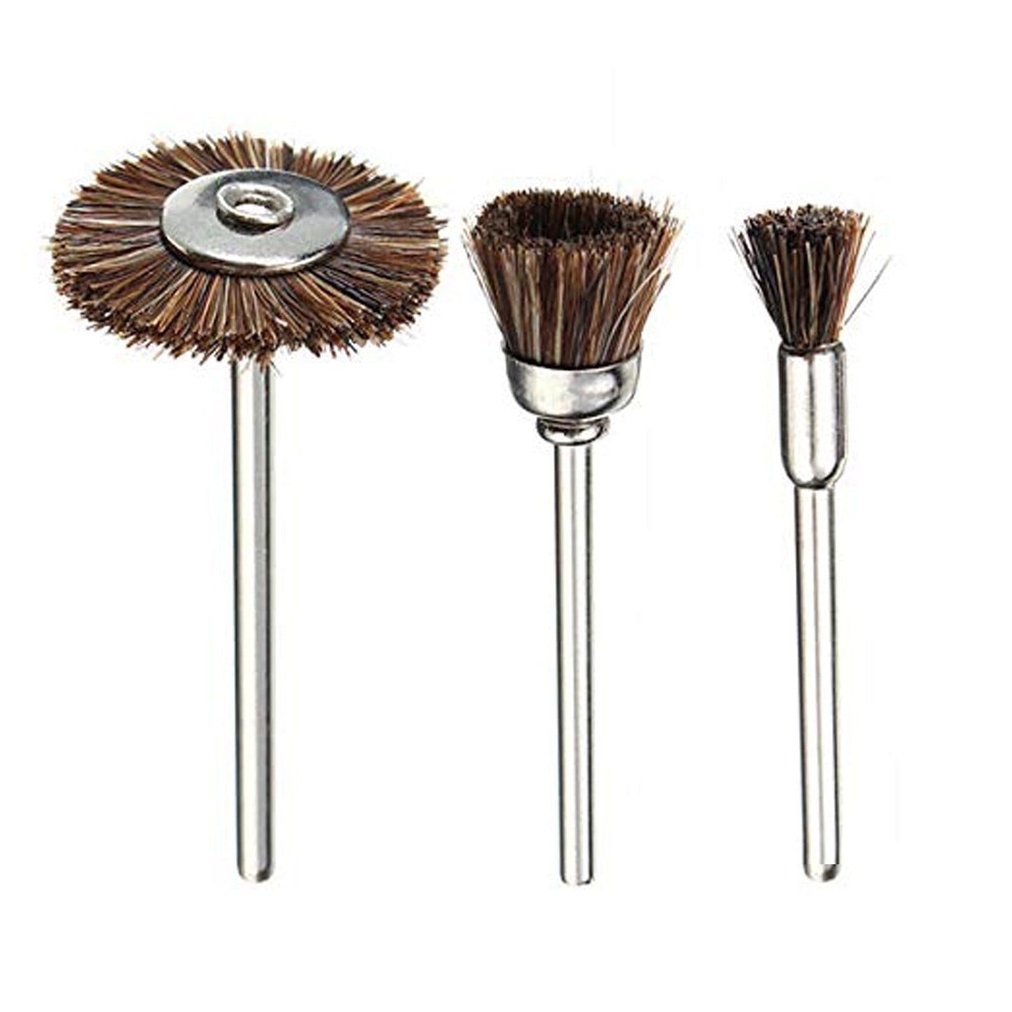 Brass Wire Wheels, 3 Pcs Brass Wire Wheels, Rust Removal Tool signaturekarts
