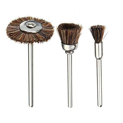 Brass Wire Wheels, 3 Pcs Brass Wire Wheels, Rust Removal Tool signaturekarts