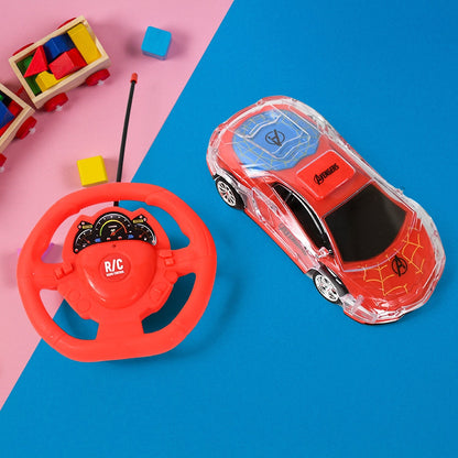 Plastic RC Racing Car – 2-Way Control with Handle Remote & Rechargeable Battery signaturekarts