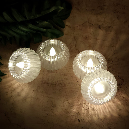 LED Flameless Decorative Candles (4 Pc) signaturekarts
