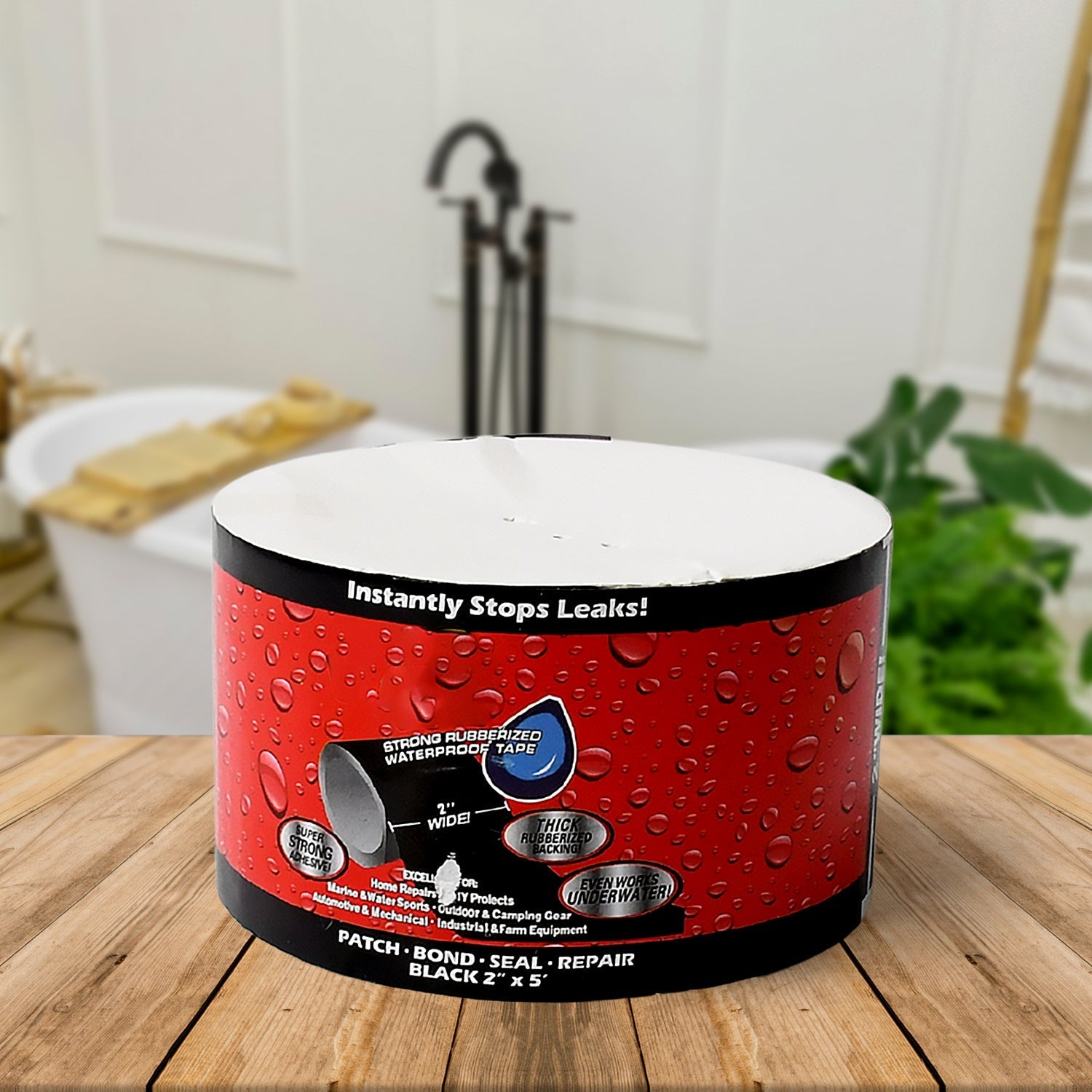 Leak-Proof Sealing Tape – Waterproof Pipe Repair & DIY, 50mm x 1.5m signaturekarts