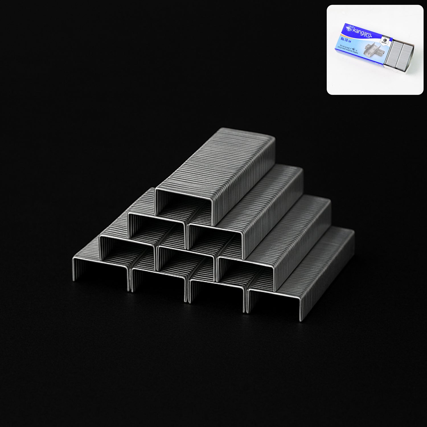 Kangaro No.10-1M High-Quality Staples (1 Set) signaturekarts