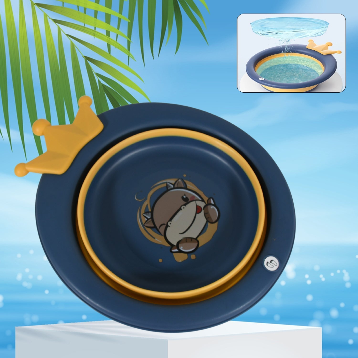 Cartoon Shape Wash Basin (33x31 Cm / 1 pc) signaturekarts