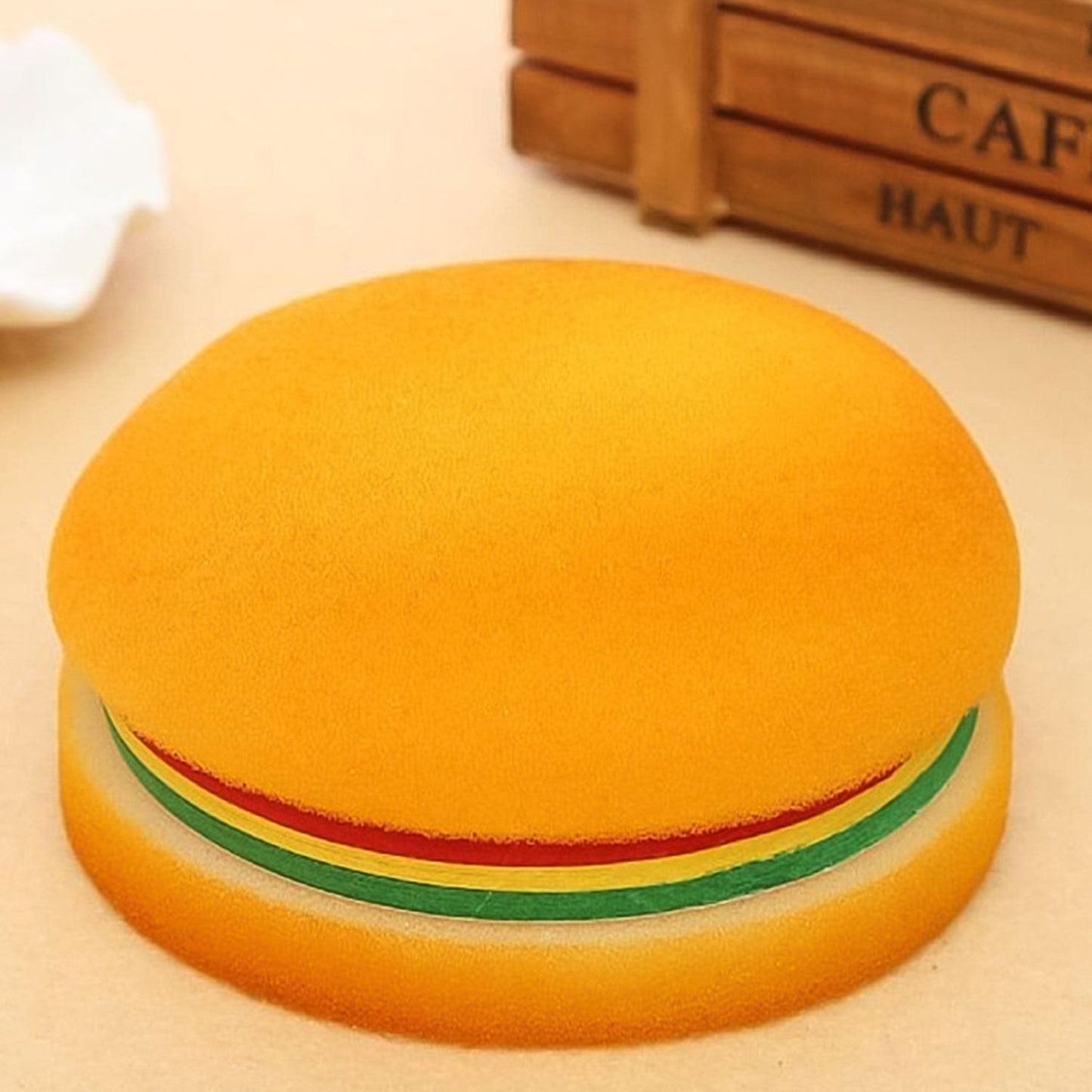 Burger Shaped Note / Sticky Notes / Memo Notes, Unique Mini Notes (Multicolor) Signaturekarts