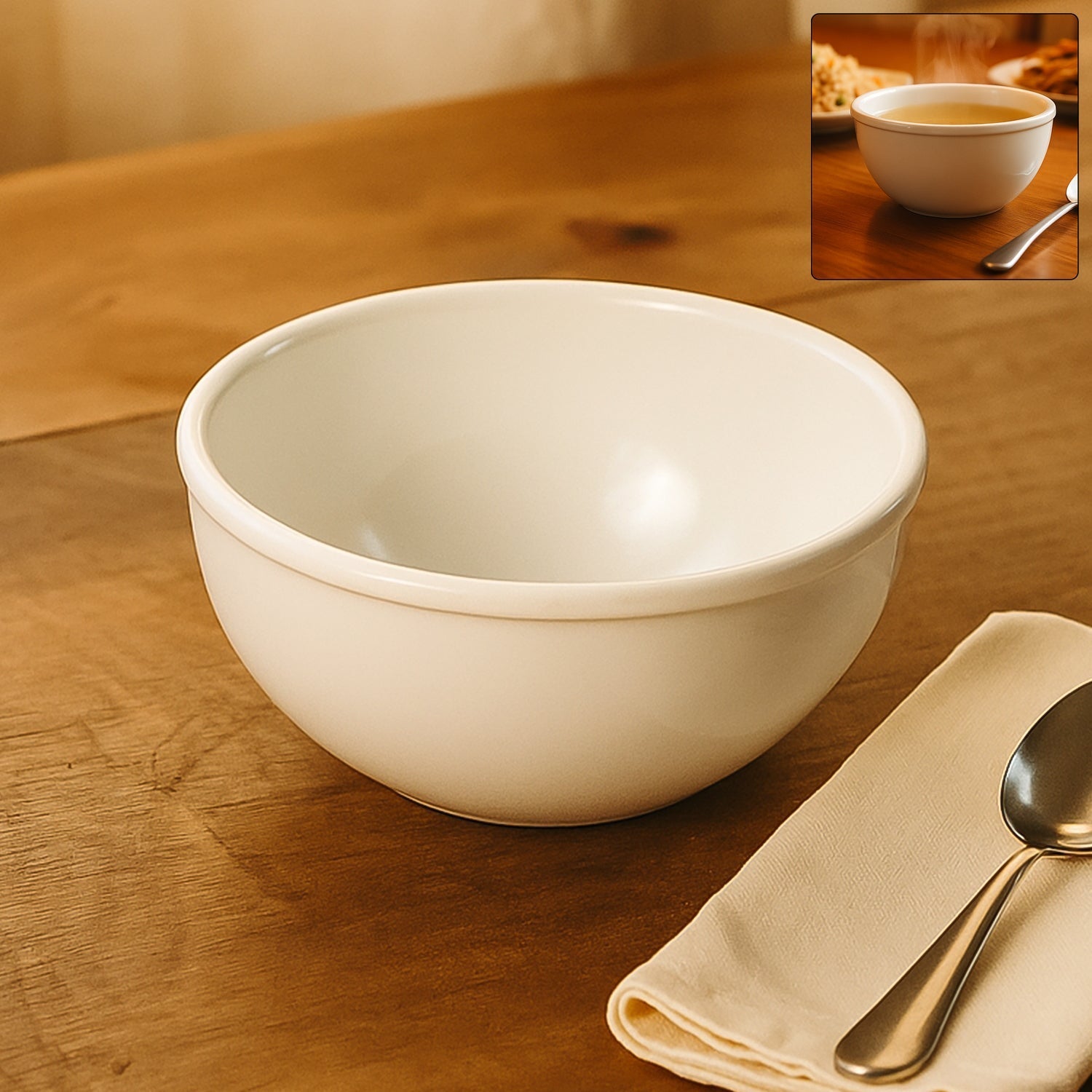Premium Melamine Serving & Snack Bowl (Small) signaturekarts