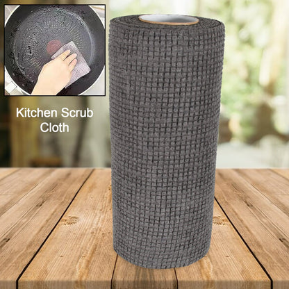 Durable Microfiber Kitchen Scrub Cloth (20×22cm, 1 Pc) signaturekarts