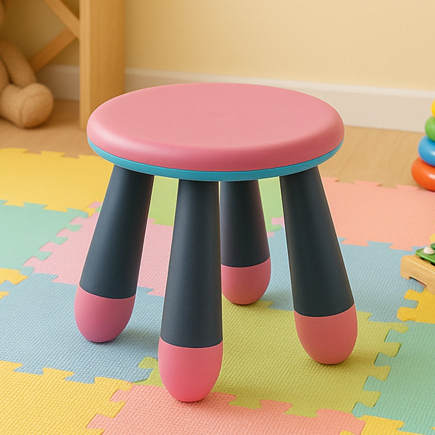 Foldable Baby Stool used in all kinds of places, specially made for kids Your Brand