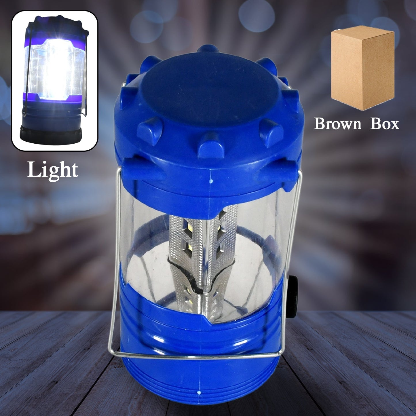 Portable Waterproof Camping Lantern for Hiking & Fishing (Battery Not Included) signaturekarts