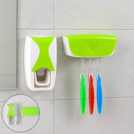 Toothpaste Dispenser & Tooth Brush with Toothbrush Signature Kart