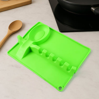 4-Slots Silicone Multifunctional Spoon Holders Fork Spatula Rack (1 Pc) Signaturekarts