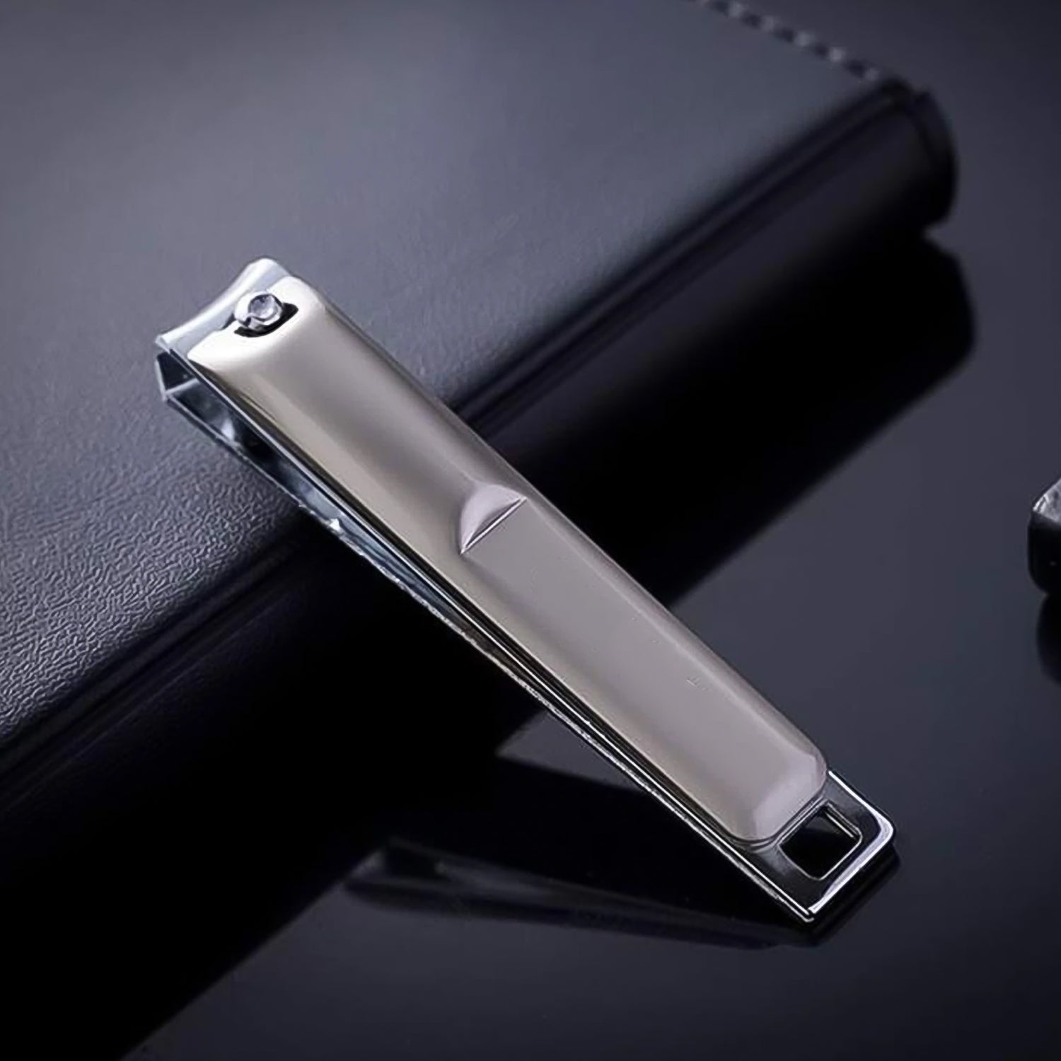 Stainless Steel Folding Portable Large Nail Clippers with Nail File (1 Pc / Mix Design) signaturekarts