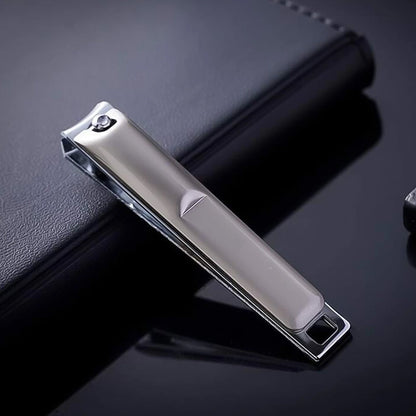 Stainless Steel Folding Portable Large Nail Clippers with Nail File (1 Pc / Mix Design) signaturekarts