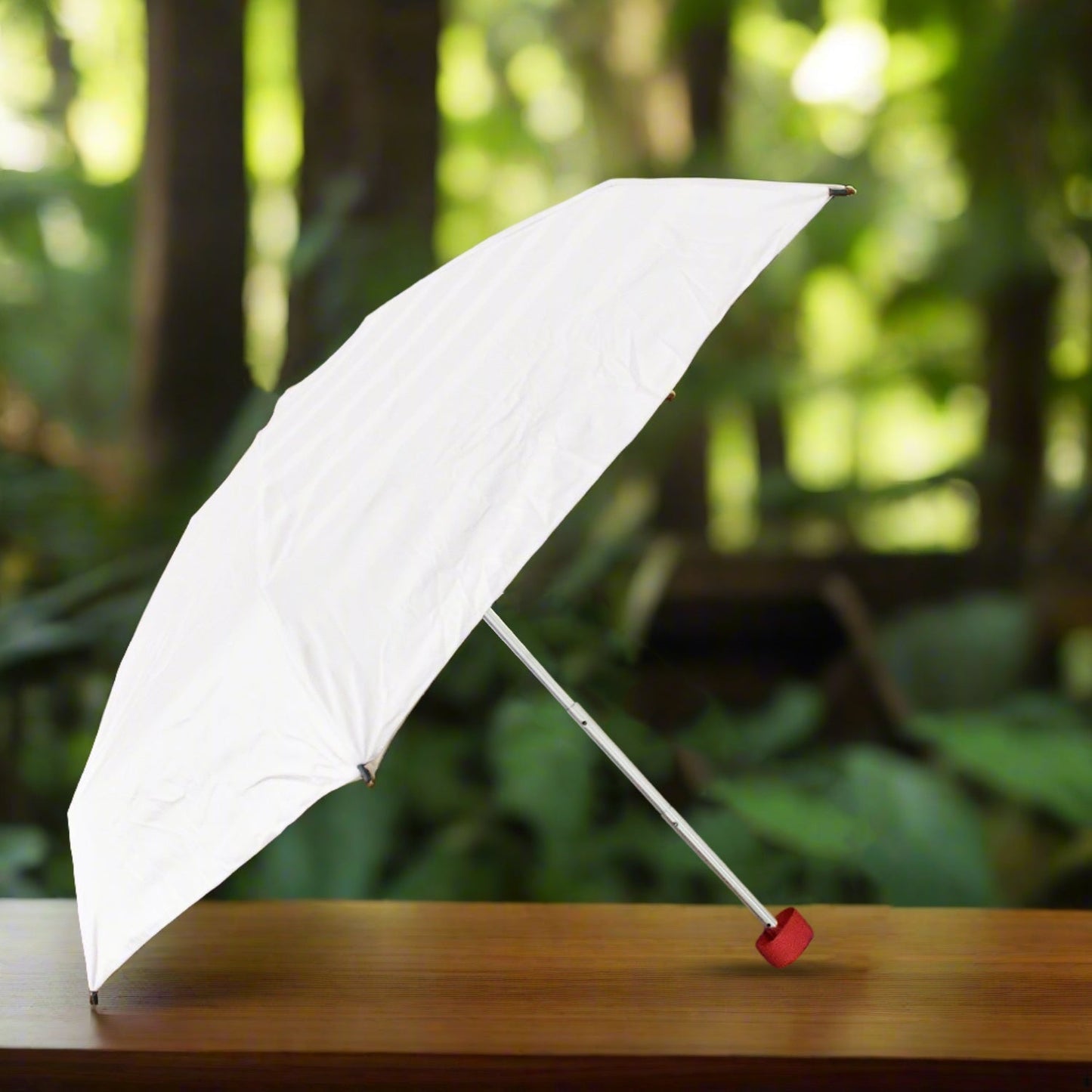 3-Fold Sun & Rain Protective Solid Foldable Umbrella (1 Pc) signaturekarts