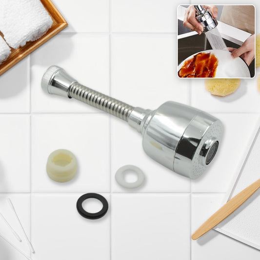 360° Rotating Faucet Sprayer – Water-Saving Aerator for Kitchen & Bathroom (6 Inch) Signaturekarts