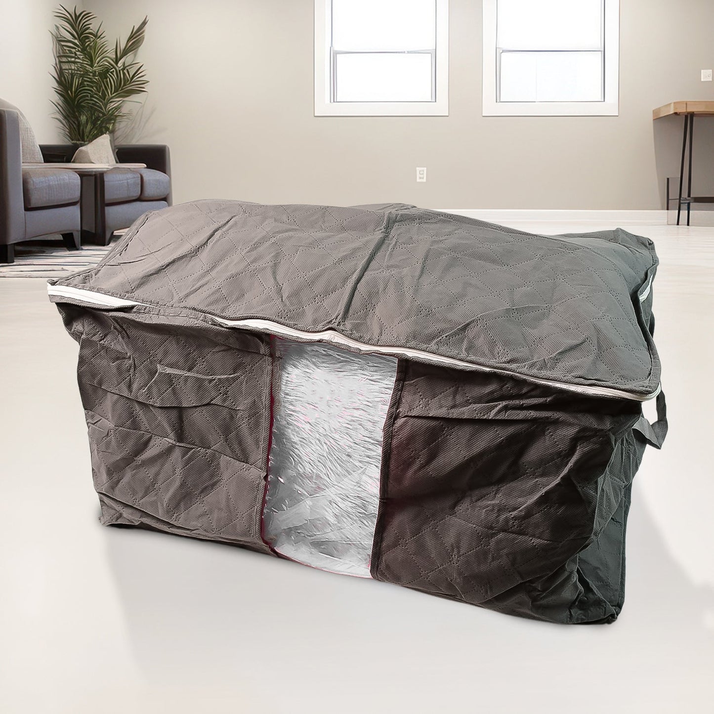 Foldable Quilted Storage Bag (1 Pc) Signaturekarts