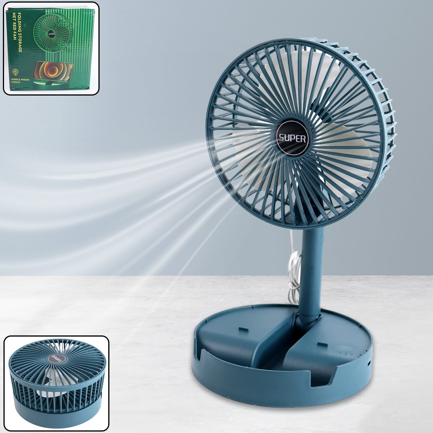 Adjustable Portable Desktop Fan Signature Kart