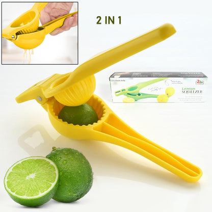 Kitchen 2 in 1 Unbreakable Lemon Squeezer and Bottle Opener (1 Pc) signaturekarts