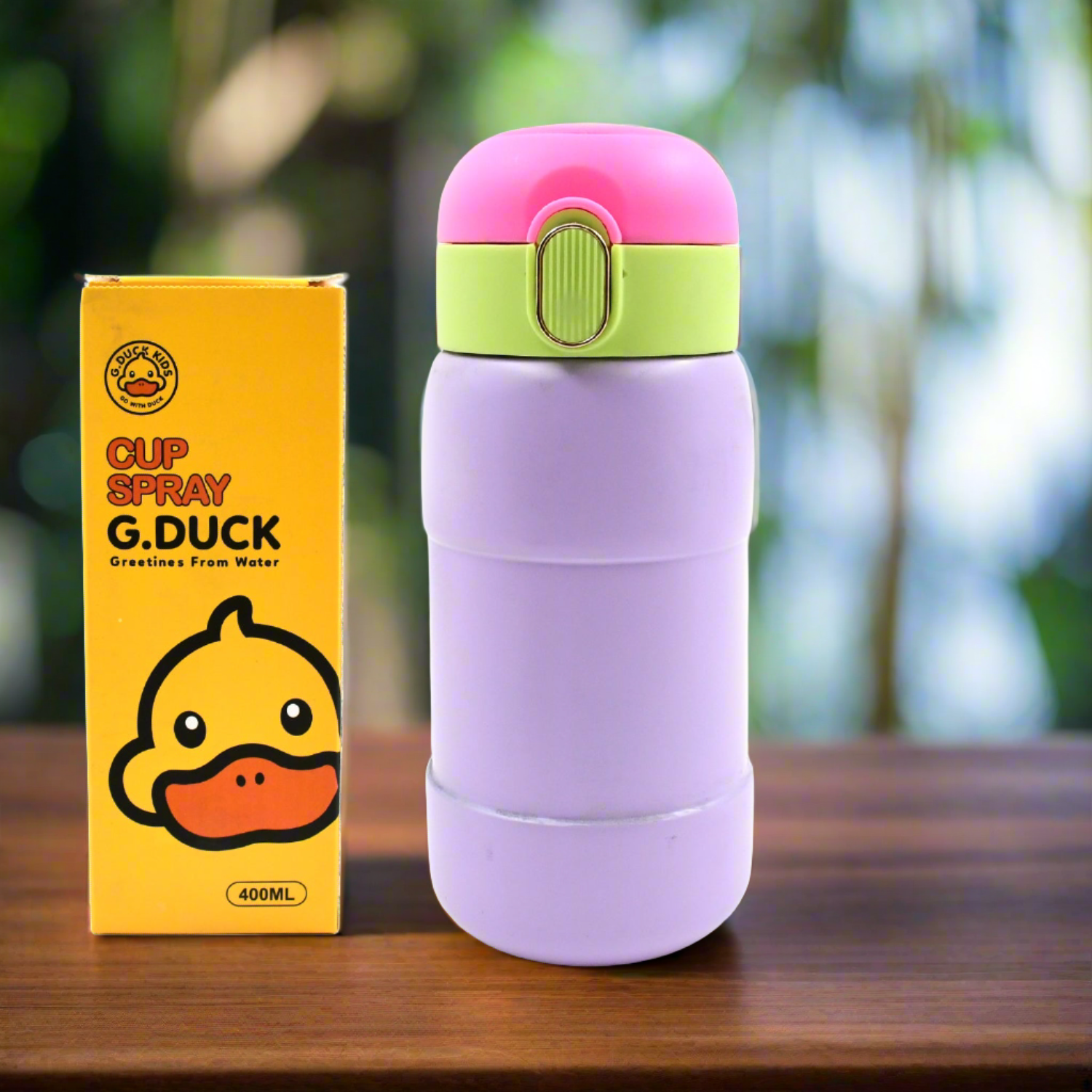 Duck Stainless Steel Water Bottle (1 Pc / Mix Design) signaturekarts