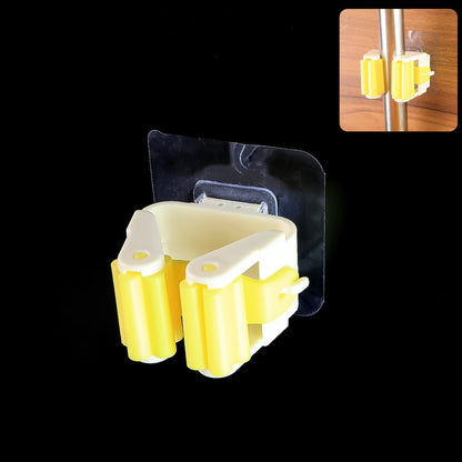 Magic Sticker Series Self Adhesive Mop and Broom Holder Signaturekarts
