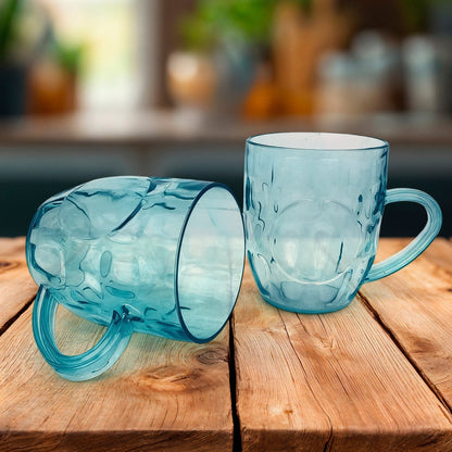 Apex Shake Mug Set – 2 Pieces Durable Plastic Mugs (350ml) Approx Signature kart