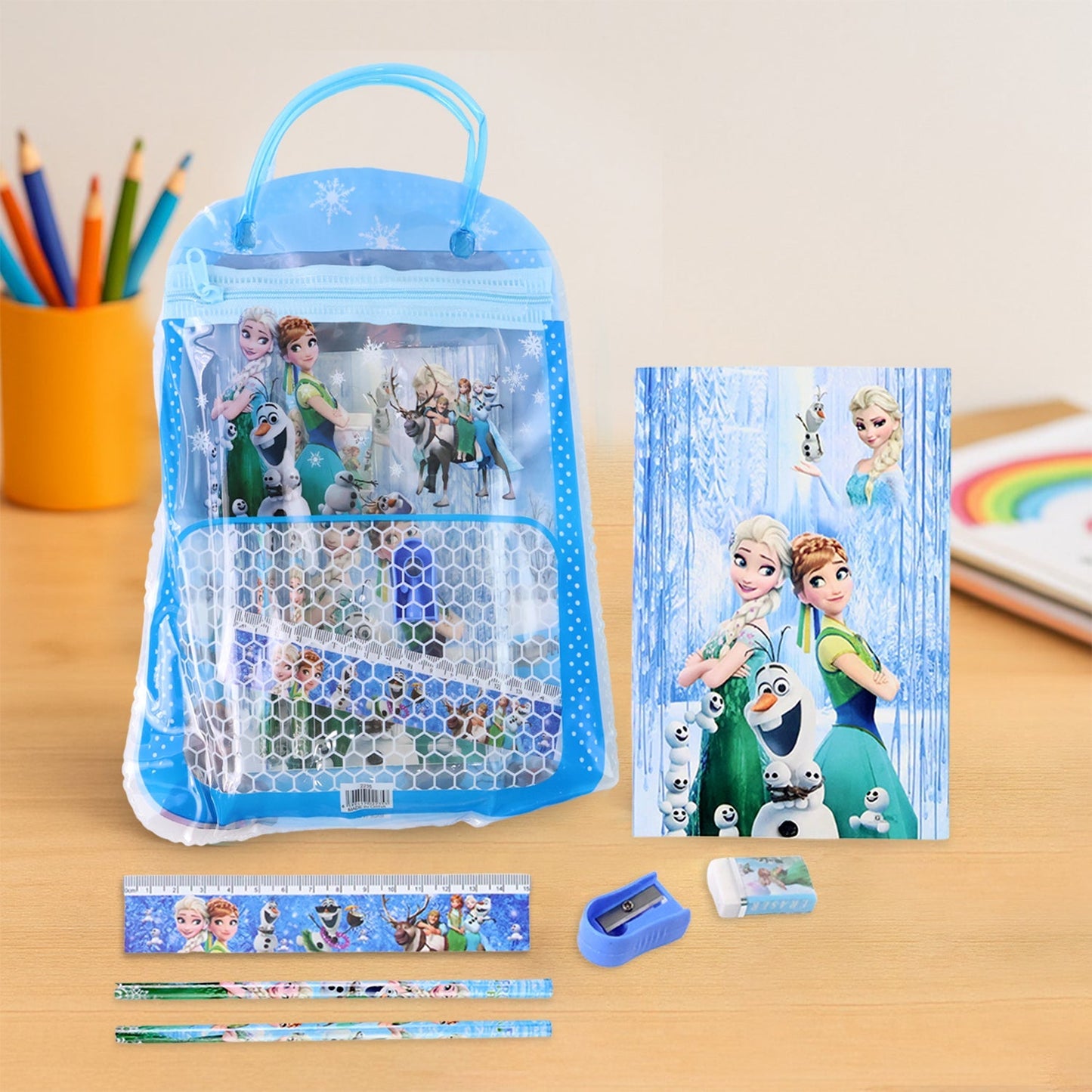 Stationery Kit for Kids - Stationery Set (6 Pcs Set / Mix Design) signaturekarts